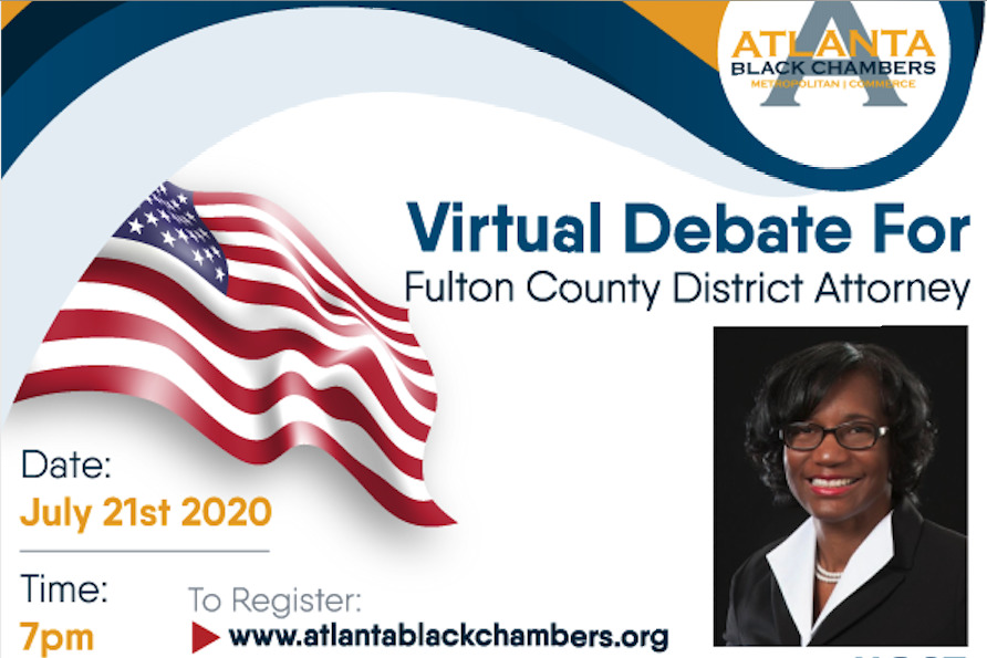 Fulton County DA Virtual Debate